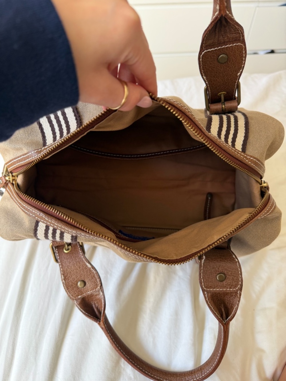 BURBERRY BLUE LABEL BOSTON BAG - Picture 3 of 6